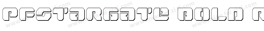 PFStargate Bold Reg字体转换